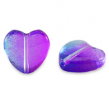 Abalorios de cristal corazon