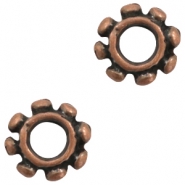 Abalorios metálicos TQ anillo Bali cobre (sin níquel)