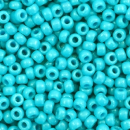 Miyuki Rocalla 8/0 Duracoat opaque underwater blue 8-4480