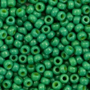 Miyuki Rocalla 8/0 Duracoat opaque spruce green 8-4477