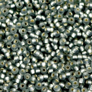 Rocallas Miyuki 11/0 Silverlined matte gray 11-21f