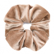 Coleteros para pelo velvet Marr&oacute;n claro