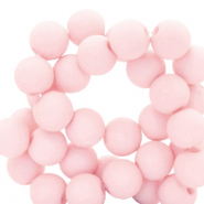 Abalorios acr&iacute;licos 4 mm Rosa bronceado