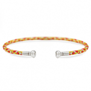 C.U.S&reg; pulsera de joyer&iacute;a Amarillo-rojo-plateado