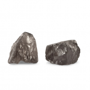 Abalorios de piedra natural en bruto Gris halc&oacute;n