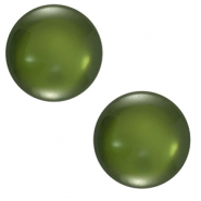 Cabuch&oacute;n cl&aacute;sico Polaris Elements 7 mm Lucido Verde musgo