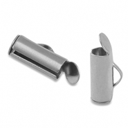 Fornituras acero inox terminal Plateado