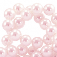 Perlas de cristal 4mm Top Quality Rosa claro