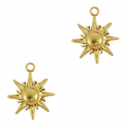 Colgantes Acero Inox sol Oro