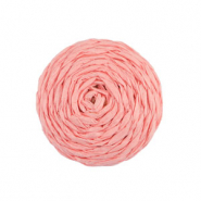 Colgantes Rafia 25mm Rosa claro