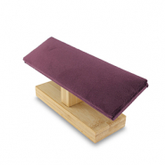 Expositor de joyer&iacute;a para pulseras Natural-morado berenjena
