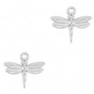 Colgantes Acero Inox lib&eacute;lula Plata