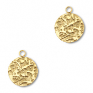 Colgantes Acero Inox redondos Dorado