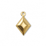 Colgantes Acero Inox rombo Dorado