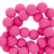 Abalorios acr&iacute;licos 8 mm Fucsia