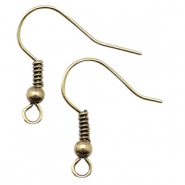 Pendientes de gancho metálico DQ Bronce viejo (sin níquel)