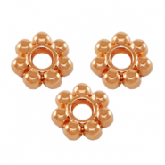 Abalorios met&aacute;licos DQ anillo separador Bali 5.6mm Oro rosado (sin n&iacute;quel)