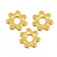 Abalorios met&aacute;licos DQ anillo separador Bali 4.8mm Dorado (sin n&iacute;quel)