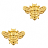 Abalorios met&aacute;licos DQ insecto Dorado (sin n&iacute;quel)