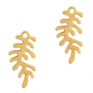 Colgantes met&aacute;licos DQ coral Dorado (sin n&iacute;quel)