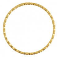 Fornituras met&aacute;licas DQ anillo cerrado 45mm Dorado (sin n&iacute;quel)