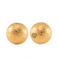 Abalorios met&aacute;licas DQ 8mm Dorado (sin n&iacute;quel)