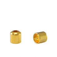 Terminales metálicas DQ Ø3.2mm Dorado (sin níquel)