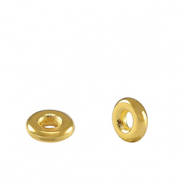 Abalorios met&aacute;licos DQ anillo separador 6mm Dorado (sin n&iacute;quel)