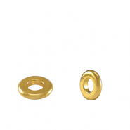 Abalorios met&aacute;licos DQ anillo separador 6mm Dorado (sin n&iacute;quel)