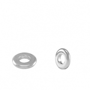 Abalorios met&aacute;licos DQ anillo separador 6mm Plata vieja (sin n&iacute;quel)