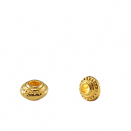 Abalorios met&aacute;licos DQ anillo separador Bali 5mm Dorado (sin n&iacute;quel)