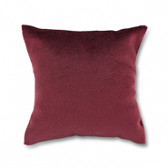 Expositor de Joyer&iacute;a almohadilla terciopelo suave Rojo burdeos