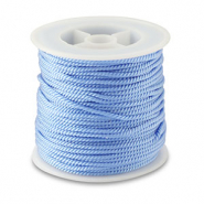 Cord&oacute;n trendy 2mm Azul claro