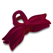 Accesorios pinza para el pelo lazo Rojo