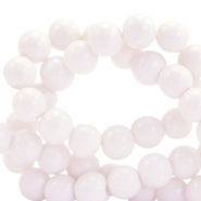 Abalorios de cristal 4 mm opaco Pastel rosa claro