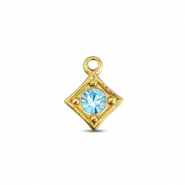 BY31&reg; Colgantes Acero Inox rombo Dorado-agua