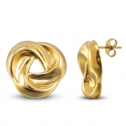Pendientes Acero Inox Dorado