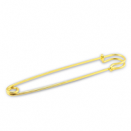 Fornituras met&aacute;licas imperdible decorativo Dorado