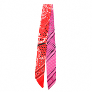 Bandana Pa&ntilde;uelo con estrella Rojo-fucsia