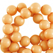 Abalorios acrílicos 10 mm brillante Naranja