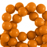 Abalorios acrílicos 6 mm brillante Marrón cobrizo