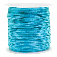 Hilo macramé 0.8mm Ocean azul