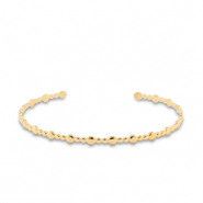 Pulseras Acero Inox bangle Dorado