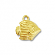 Colgantes Acero Inox pez Dorado