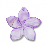 Colgante conchas flor Púrpura