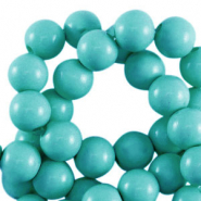 Abalorios acrílicos 8 mm brillante Verde aqua