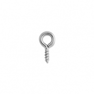 Fornituras Acero Inox perno con anilla Plateado