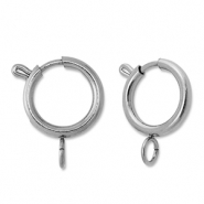 Fornituras Acero Inox reasa marinera 16mm Plateado