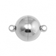 Fornituras Acero Inox cierre magn&eacute;tico bola 16mm Plateado