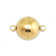 Fornituras Acero Inox cierre magn&eacute;tico bola 14mm Dorado